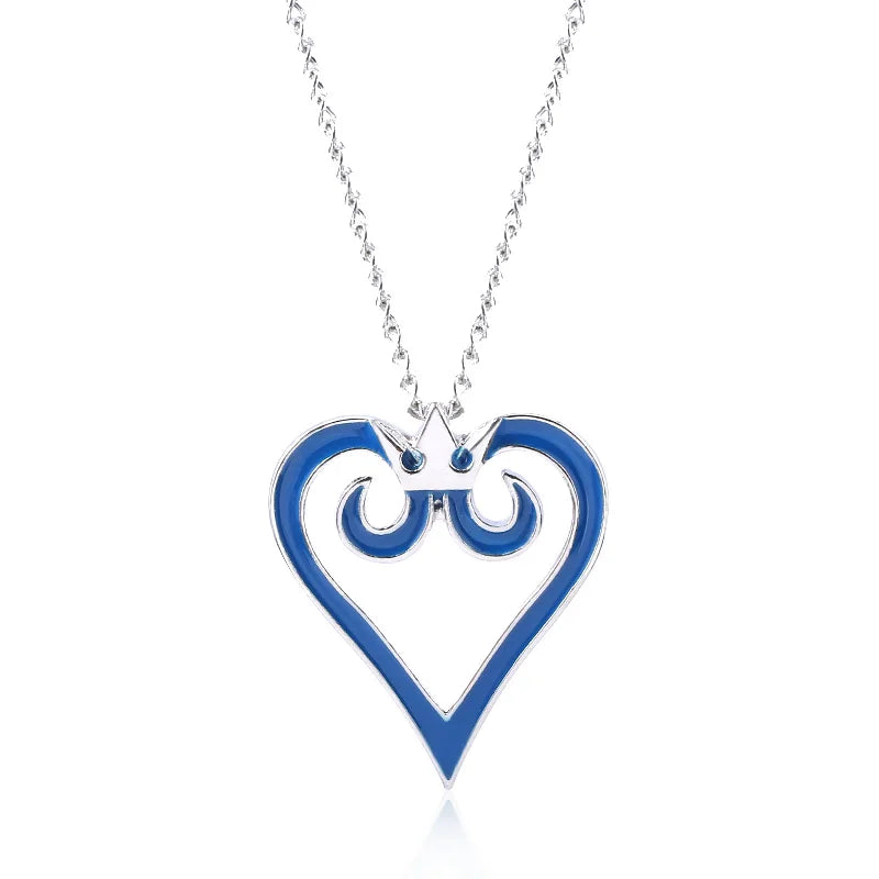 KH Blue Heart necklace