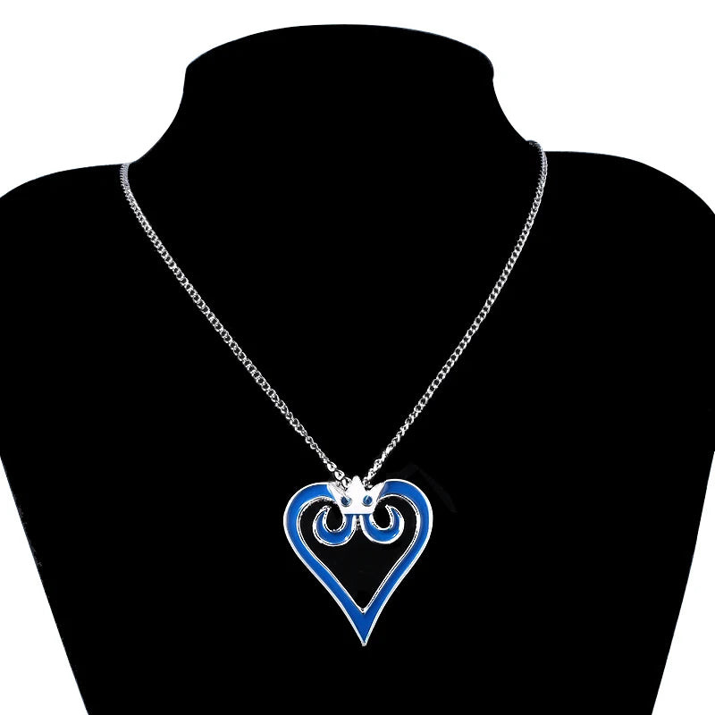 KH Blue Heart necklace